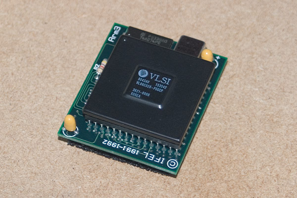 The IFEL ARM3 25MHz processor daughter board