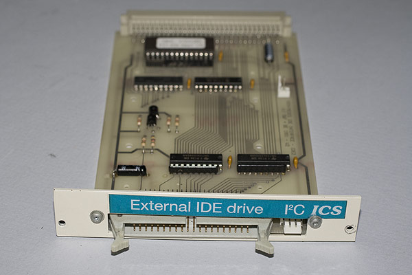 The IDE Interface with external socket and I2C bus