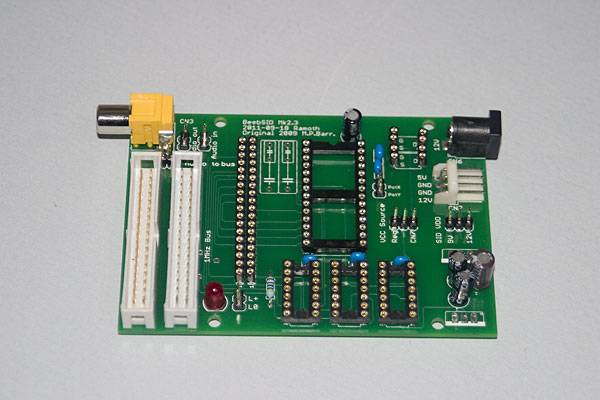 BeebSID - Part way through the component build