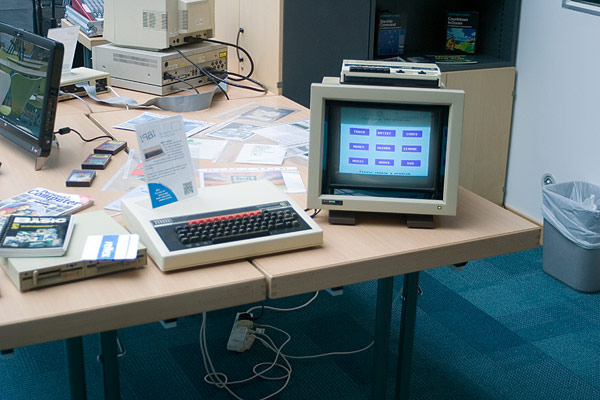 BBC Micro and Microvitec Touchtech 501 at the Beeb@30 event in 2012