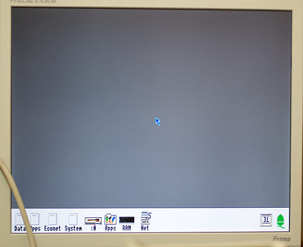 MODE 31 full screen VIDC Enhanced 36MHz oscillator