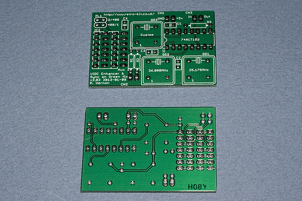 The Ultra VIDC Enhancer PCB