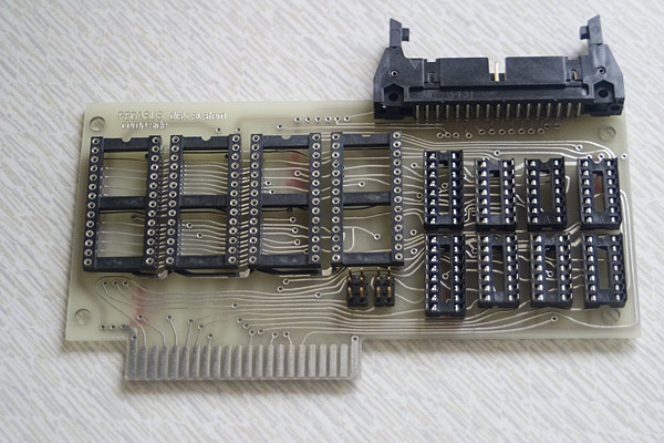 Placing the passive components on the board before soldering