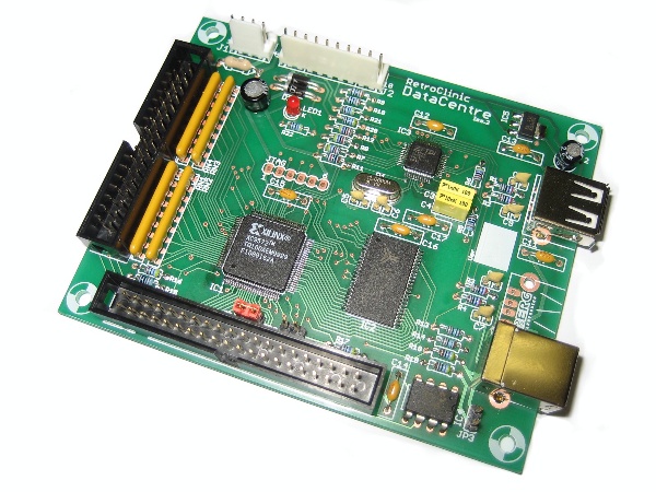 The RetroClinic Datacentre Issue 2 board