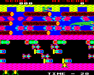 Frogger screenshot