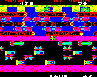 Frogger screenshot