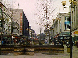 Debenhams on The Moor in Sheffield